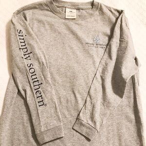 long sleeve simply souther shirt